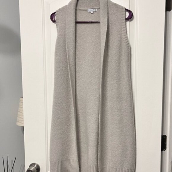 Edel Sleeveless Duster Cardigan - soft, stretch - Picture 4 of 4